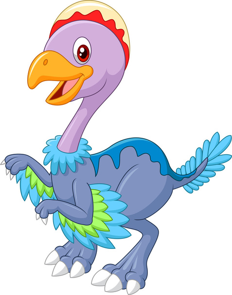 Cartoon-Baby-Dinosaurier-Archaeopteryx - Vektor, Bild