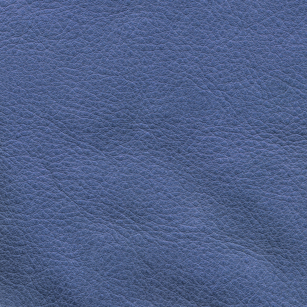 blue leather texture closeup. Useful as background   - Fotó, kép