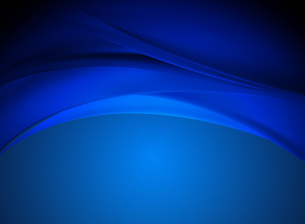 abstrait bleu fond d'onde vecteur
 - Vecteur, image