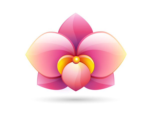 Вектор значка цветочного логотипа - Вектор,изображение