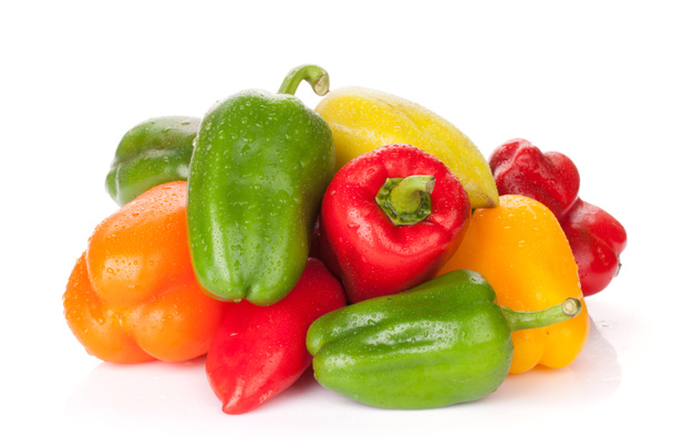 čerstvé barevné papriky - Fotografie, Obrázek