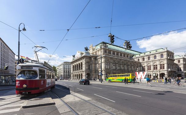 Η κρατική όπερα (γερμανική Staatsoper) της Βιέννης - Φωτογραφία, εικόνα