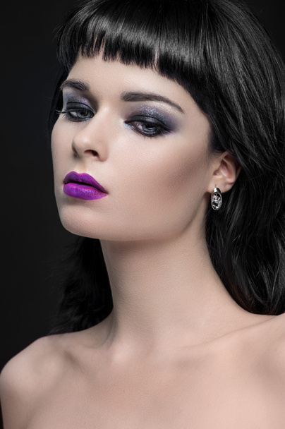woman with fashion makeup - Foto, afbeelding