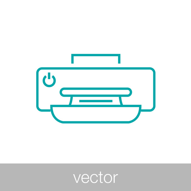 Impresora - Vector, Imagen