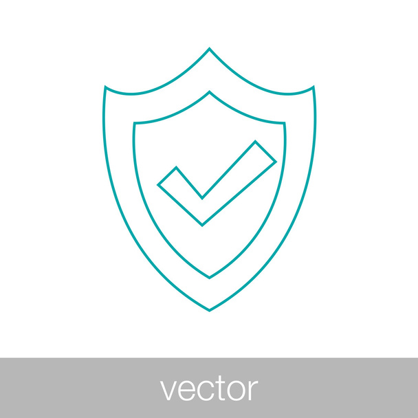 Щит безопасности
 - Вектор,изображение