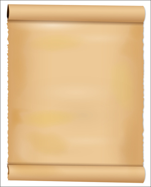 Пергаментный свиток
 - Вектор,изображение