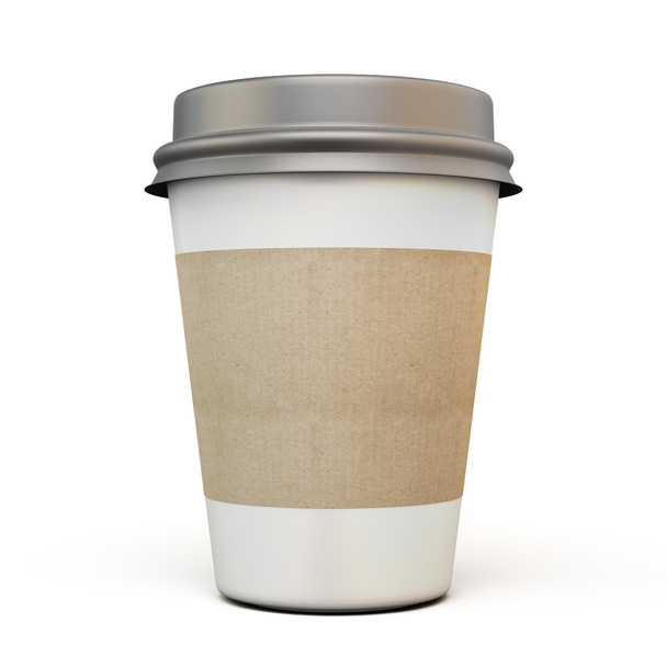Чашка кофе с темной кепкой
 - Фото, изображение