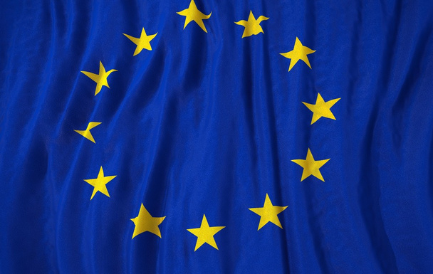 Drapeau ondulé de l'Union européenne
 - Photo, image