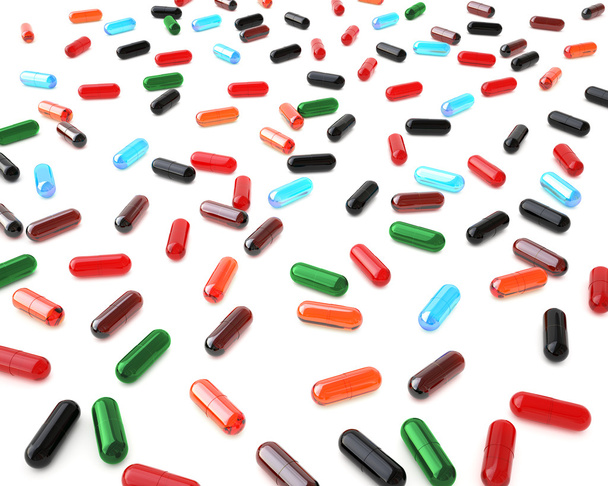 Pilules de vitamines
 - Photo, image