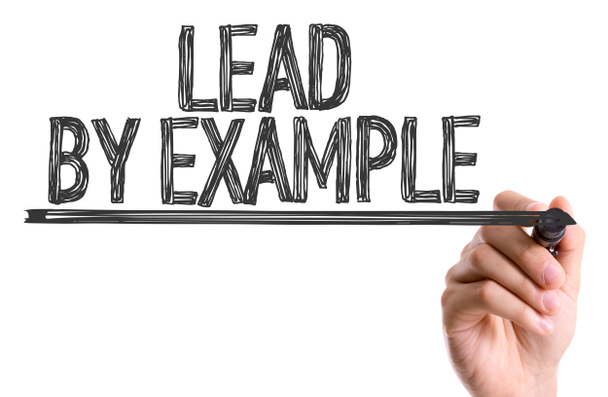 Text Lead By Example - Photo, Image