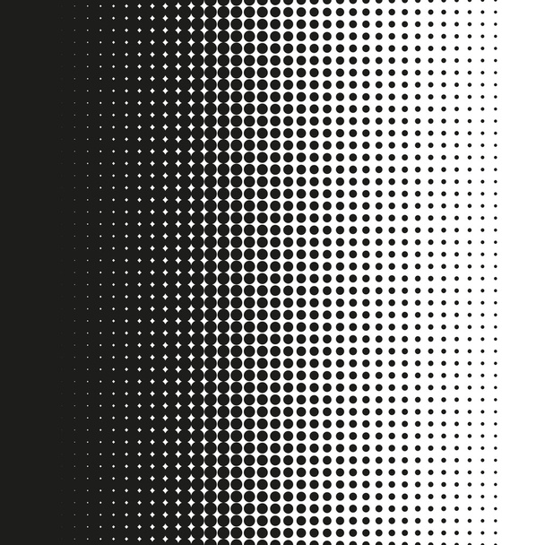 Fine halftone dots pattern gradient in vector format - Vector, Image