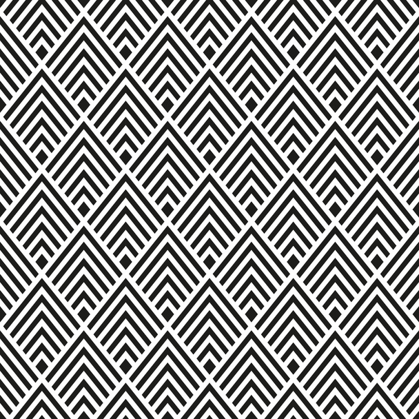 Абстрактний безшовний чорно-білий арт-деко Векторний візерунок
 - Вектор, зображення