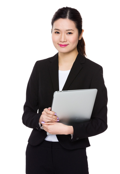 Young asian businesswoman in business suit - Zdjęcie, obraz