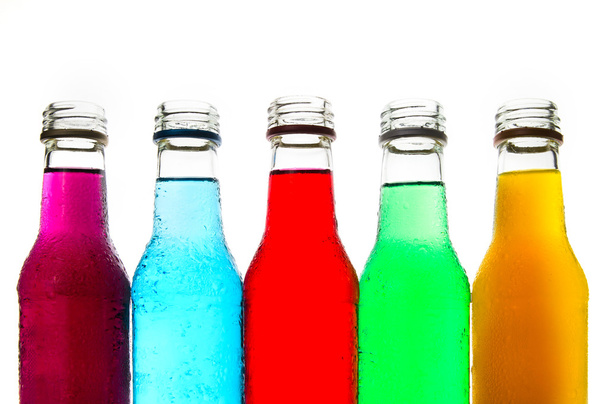 Close-up van kleurrijke drankje - Foto, afbeelding
