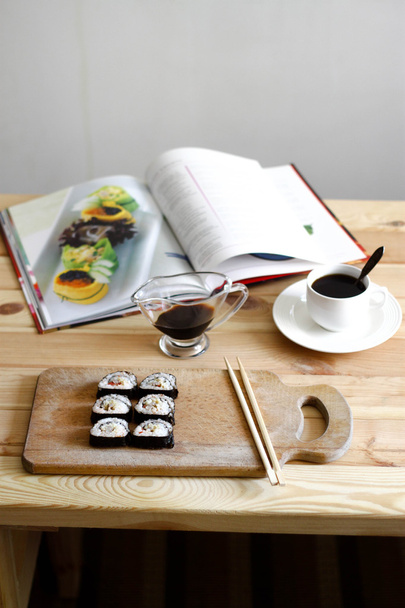 A Sushi-reggeli - Fotó, kép