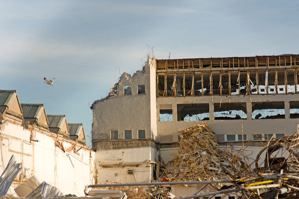 Edifício demolido
 - Foto, Imagem