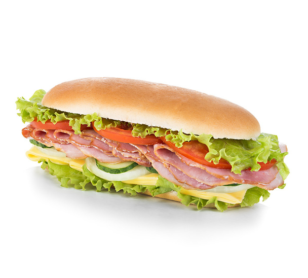 izole sandviç - Fotoğraf, Görsel