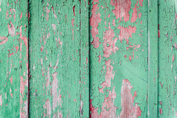 Textura de madeira de cor verde
 - Foto, Imagem