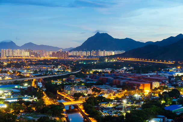 Stadtbild in Hongkong - Foto, Bild