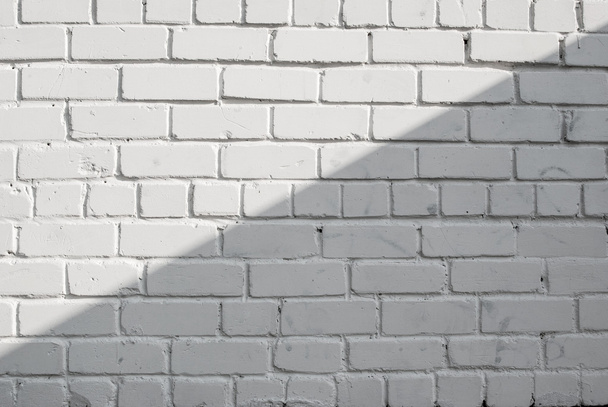 Mur de briques blanches
 - Photo, image