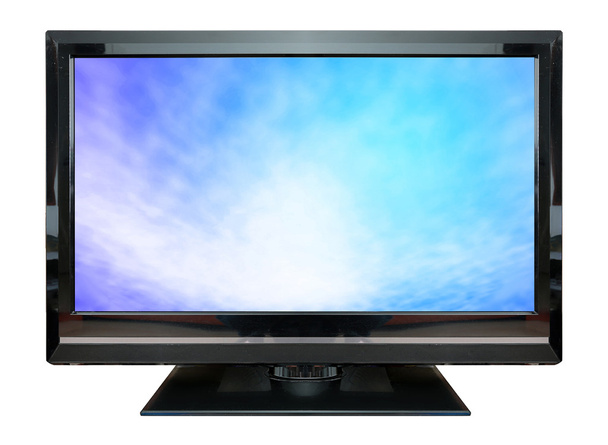 ЖК-телевизор на белом фоне
. - Фото, изображение