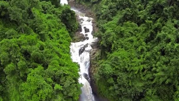 Waterfall Aerial Shot at Thailand. - Footage, Video