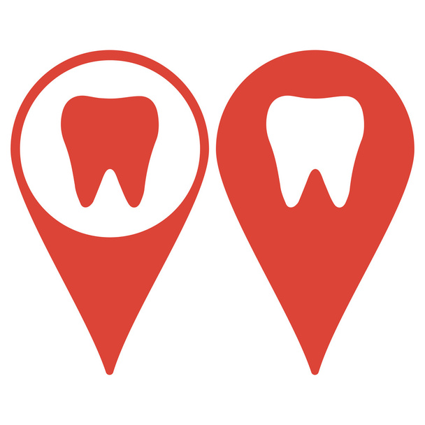 歯のアイコン - ベクター画像