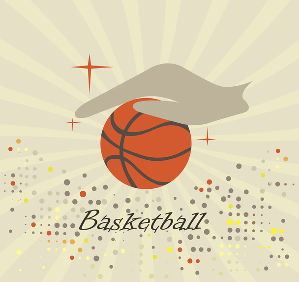 basketbal logo - Vector, afbeelding