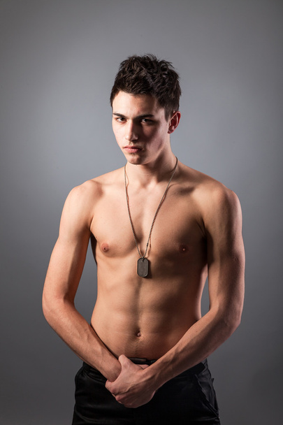 Portrait of young bodybuilder man - Foto, Imagem