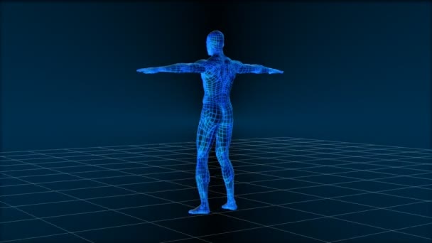 Profil High Tech Homme 3D
 - Séquence, vidéo
