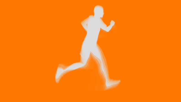 Векторная анимация бегущего человека
 - Кадры, видео