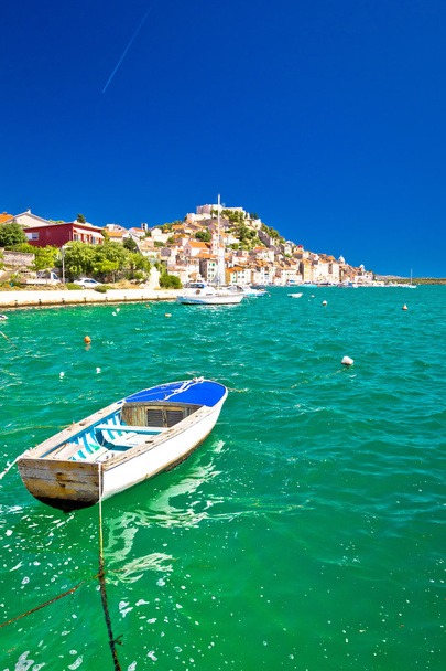 Akdeniz kent Sibenik görünümü - Fotoğraf, Görsel