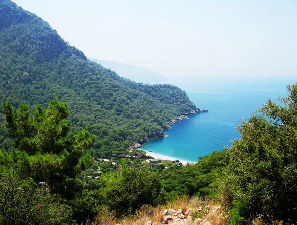 Küstenlandschaft des Mittelmeeres Türkei - Foto, Bild