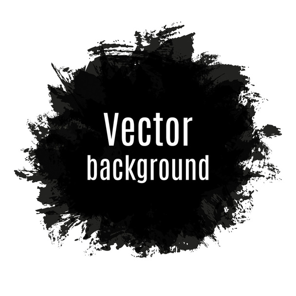 Abstract  background with paint stains, brush strokes and blots - Vector, afbeelding