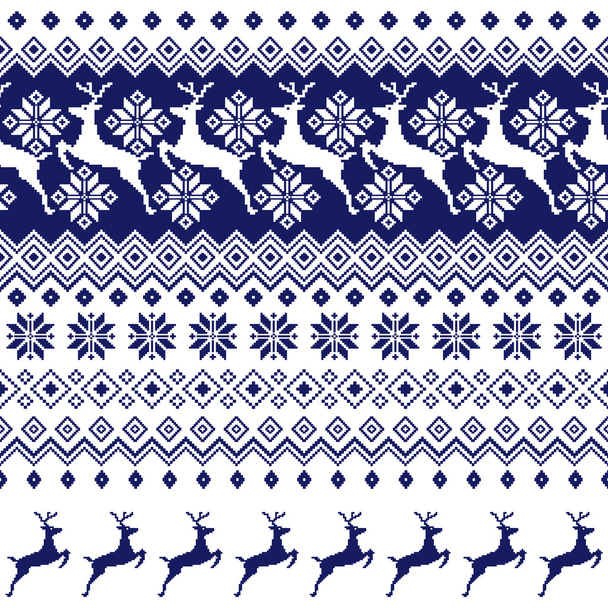 Patrón de tradición nórdica
 - Vector, Imagen
