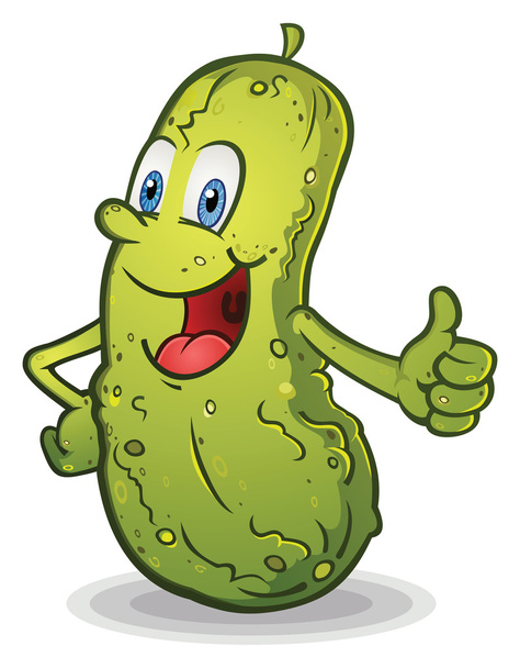Pickle Thumbs Up - Vector, Image
