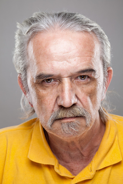 Portrait of an elderly man - Photo, Image