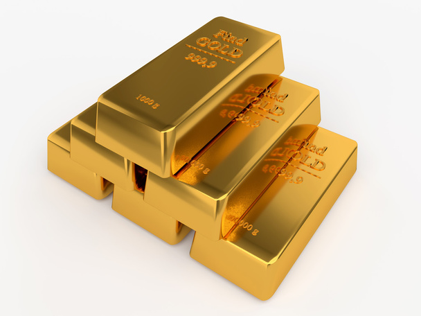 Altın bullions - Fotoğraf, Görsel