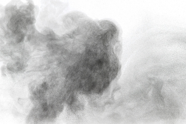порошковое облако на белом фоне
 - Фото, изображение