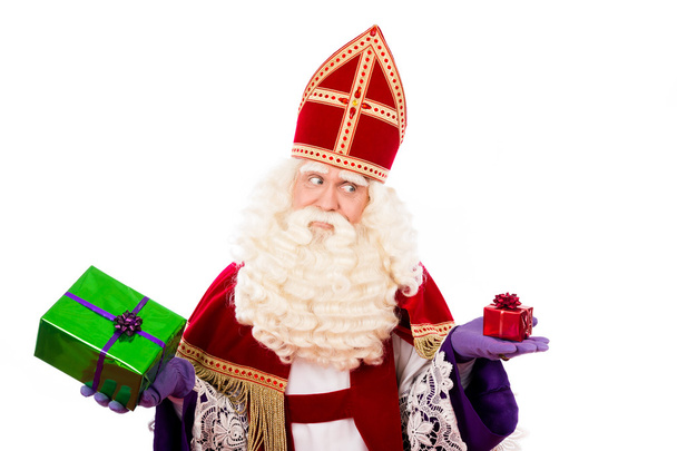 Sinterklaas gösteren hediyeler - Fotoğraf, Görsel