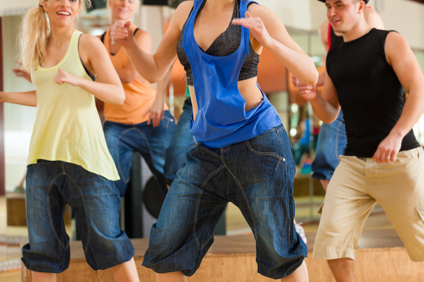 young people dancing in a studio - Photo, Image