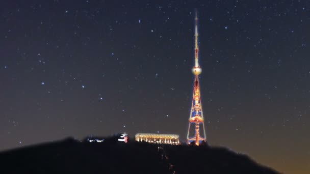 Wieża telewizyjna Tbilisi - Materiał filmowy, wideo