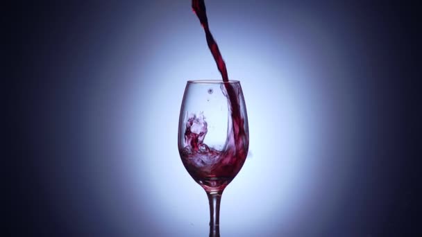 7 üveg vörös bort, szuper Slowmotion 240p tele - Felvétel, videó