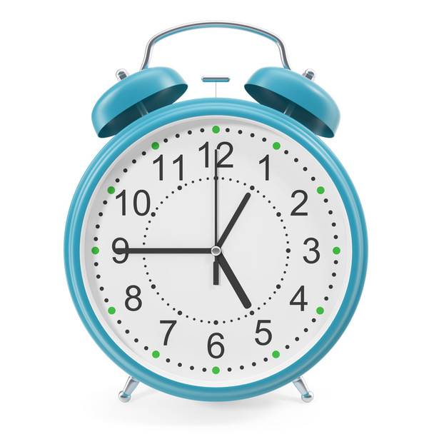 illustration of desktop alarm clock. - Foto, Bild