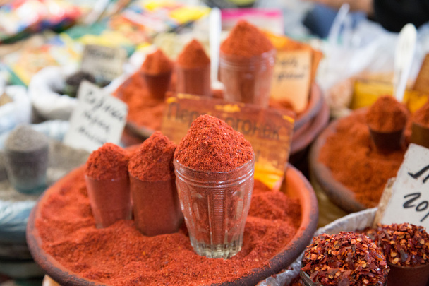 Kyrgyz Spices at Osh Bazar - Photo, Image