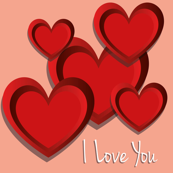 Illustration Vector Graphic Hearts, Love and Romantic - Διάνυσμα, εικόνα
