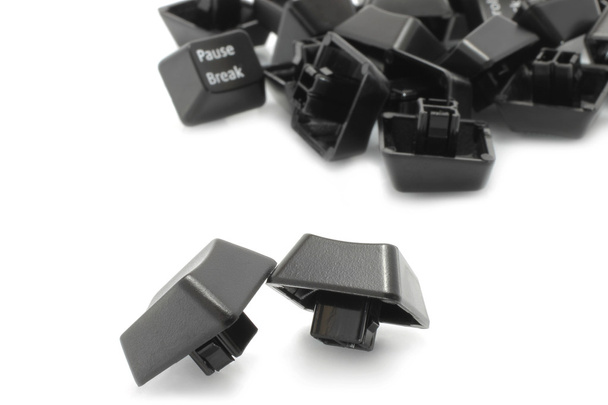 Keyboard keys close-up - Foto, imagen