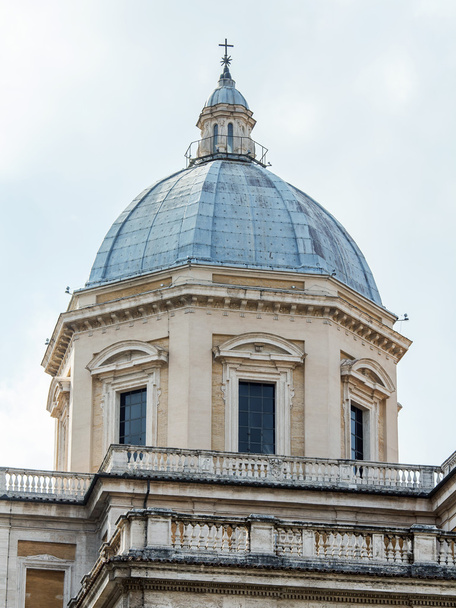 Řím, Itálie, na 25 srpnu 2015. Typické architektonické detaily historické budovy - Fotografie, Obrázek