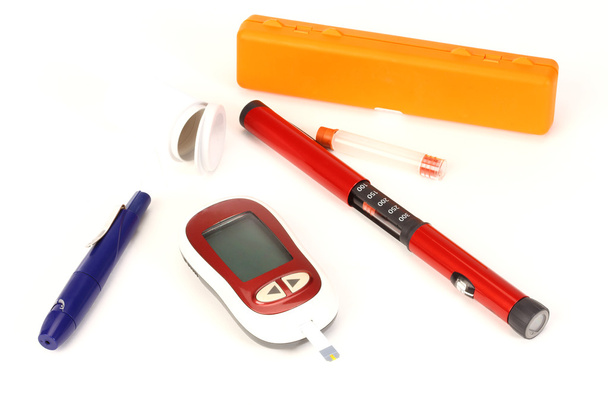 Diabetes equipment - Photo, Image