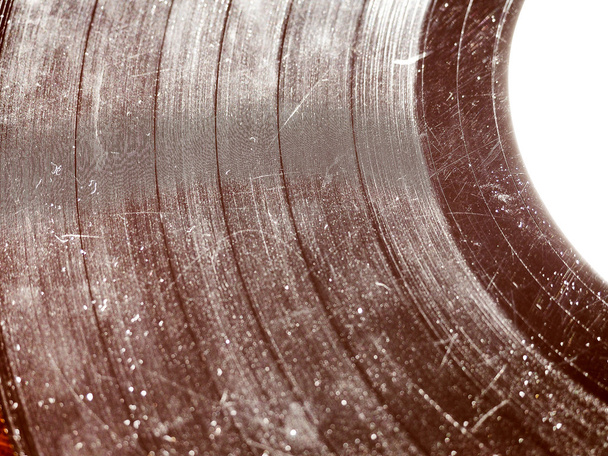 Retro wygląd Scratched rekord - Zdjęcie, obraz
